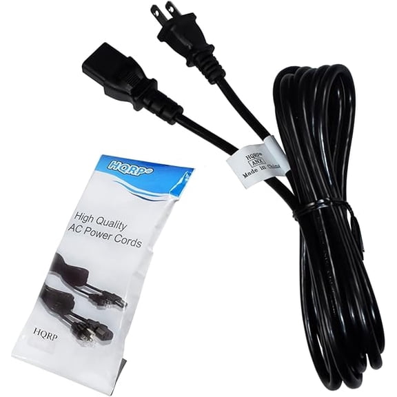 Quyaojz 10ft AC Power Cord Compatible with Definitive Technology ProSub 600 800 1000 Subwoofer Mains Cable