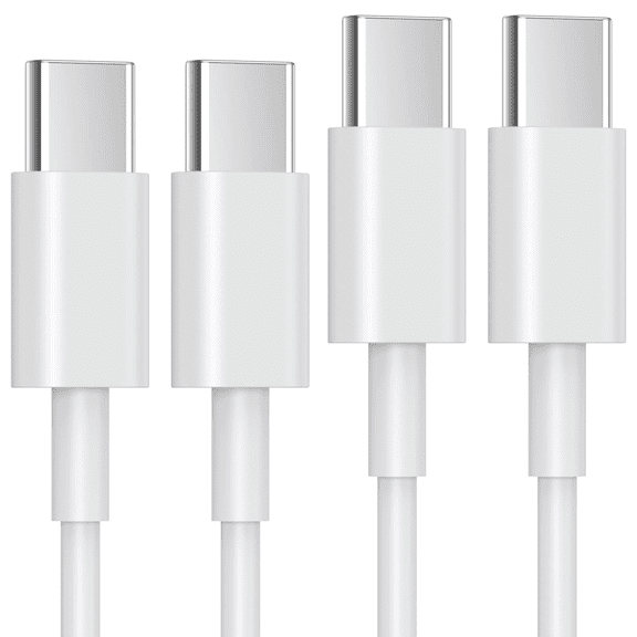 Quyaojz 2 - Pack (1M + 1.8M) 60W USB - C Cable - Fast Charge for iPhone, iPad, Mac + Dual - length + Durable + Compatible with iPhone 15 - 17, iPad Pro/Air/Mini, Mac