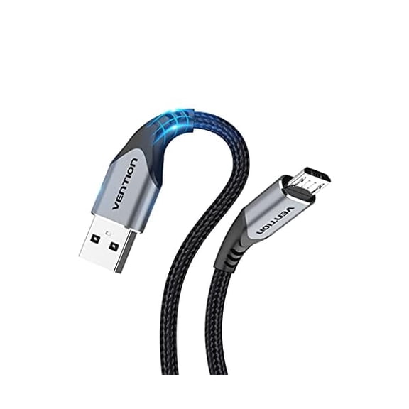 Quyaojz 2M Nylon Braided Micro USB Charger Cable for Kindle Fire Tablet, PS4 Xbox Controller