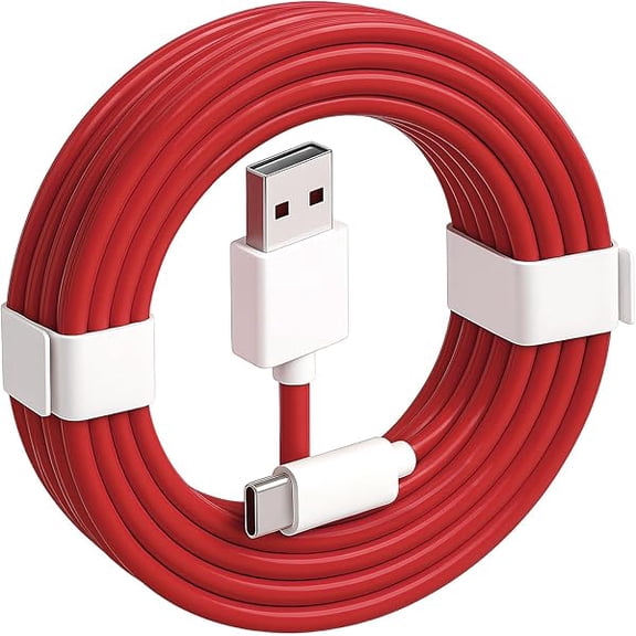 Quyaojz 2M USB C Charging Cable for OnePlus - 100W Warp Charge Compatible for OnePlus 11/10 Pro/Nord 2T/8/7 Pro/7T/6T/6/5T/5 | Super Fast Charger Cord for OnePlus Nord Series