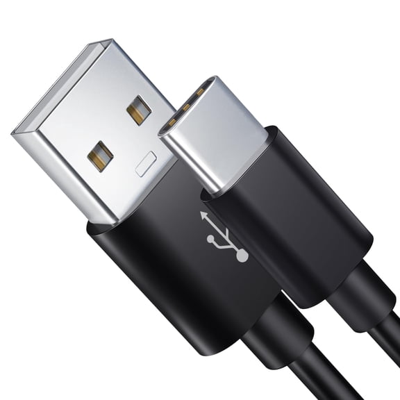 Quyaojz 5M Black USB A to USB C Charging & Data Sync Cable - Extra Long for Home Security Cameras, Phones, Laptops, Tablets, Game Controllers