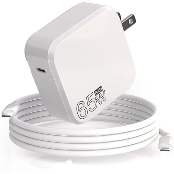Quyaojz for 65W/45W GaN Fast Charger Compatible With Samsung Galaxy Book ,NP950QDB NP930QDB NP935QDC NP950XDB NP930XDB 15.613.3 and Notebook 7/9 series,USB C Cable Compatible With Laptop Charger
