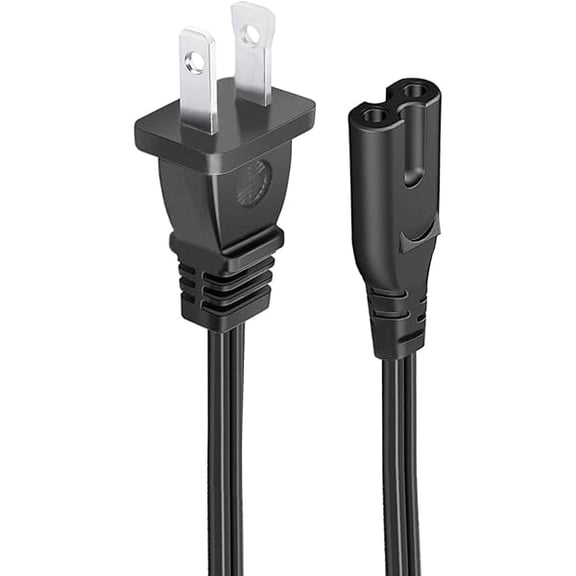 Quyaojz 8.2ft Power Cord Replacement for Epson Stylus NX420 NX105 NX100 NX200 NX215 NX415 Photo R280 R220 R260 2000 R2000 Surecolor SC-P400 P400 Printer AC 2 Prong Power Cord Supply Cable