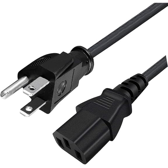 Quyaojz AC Power Cord Replacement for Proreck Dance 12 15 Freedom 15 PA Speaker 3 Prong IEC C13 Power Cable