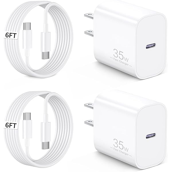 Quyaojz for Compatible With Google Pixel Charger Fast Charging, 2 Pack 35W Type C Super Fast Wall Charger Block with 6FT USB C to C Cable Cord Compatible With Google Pixel 10/10 /10 XL/9/9 XL