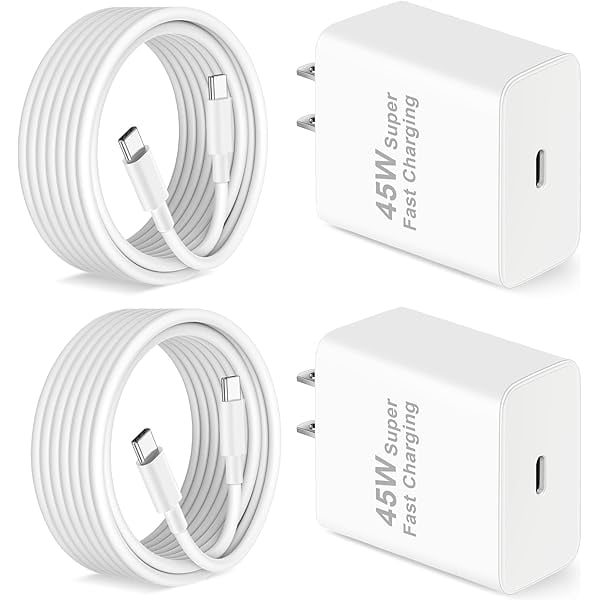 Quyaojz for Pixel 10 9 8 7 6 Fast Charger, 2 Pack 45W USB C Super Fast Wall Charger Block with 10FT Long Type C Charging Cable Cord Compatible With Google Pixel 10/10 /10 XL/9/9a/9 XL/Fold/8