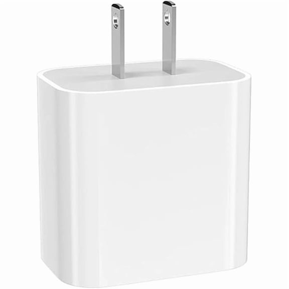 Quyaojz for Type C Wall Charger USB-C Charger Block Compatible With Apple Watch, 20W PD Type-C Fast Charging Travel Plug Power Adapter, Compatible with Apple Watch, iPhone, iPad, etc., 1 Piece, White