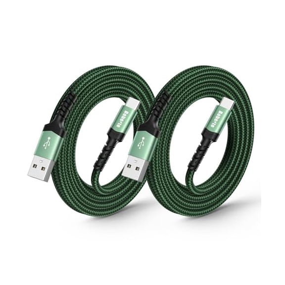 Quyaojz USB C Charger Cable 2Pack 3M/10FT,Extra Long USB Type C Fast Charging Lead Braided for Samsung Galaxy Plus S24 S25 Ultra S22 S21 S20 FE S10 S9 ,Note 10 9 8,Google Pixel,,Xiaomi,Switch,PS5