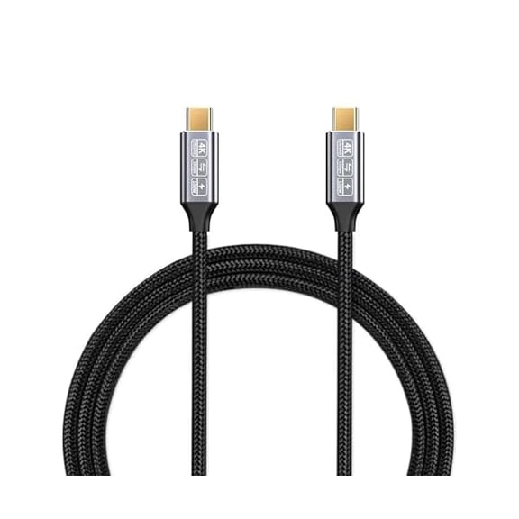 Quyaojz USB-C to USB-C 3.1 Gen2 Cable 10Gbps Data Transfer, 100W 20V/5A 6.6ft USB Type C PD Fast Charging Cable 4K Video Output Compatible with Thunderbolt 3, iPad Pro, MacBook Pro, Galaxy S21 2M