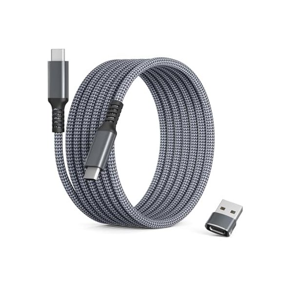 Quyaojz USB Type C to C 60W Charging Cable with USB Adapter 1M,Fast Car Charger Power Cord for iPhone 16 15 Plus ,MacBook,iPad Air 7 Mini 8,Samsung Galaxy S26 S25 S24 ,Z Flip Fold