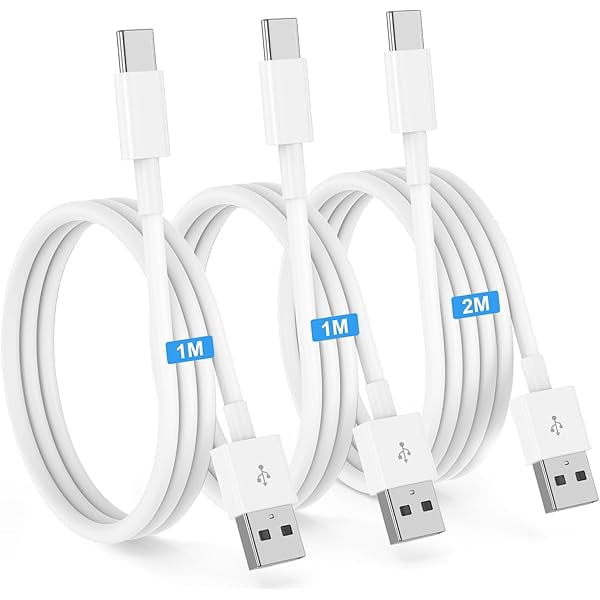 Quyaojz USB to USB C Charger Cable Fast Charging for IPhone 15/16/17,3Pack [1M+1M+2M] Apple USB C Cable Type C Car Charger Cord for iPhone 16 15 17 /16 15 Plus/17 Air/,iPad,Samsung S25 S24