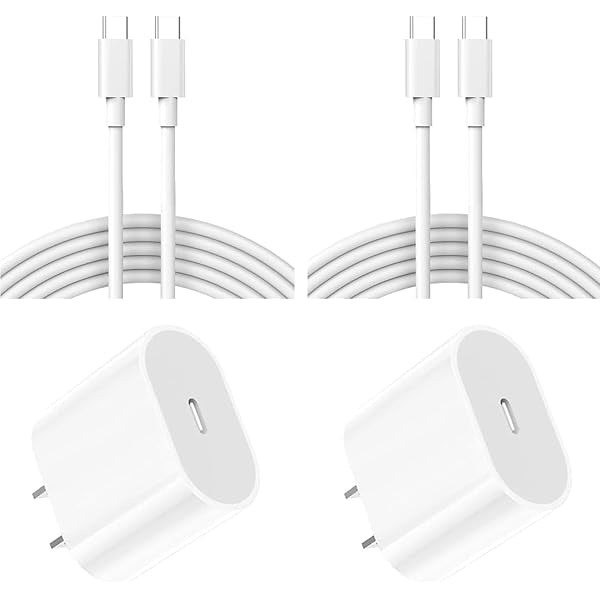 Quyaojz for iPhone iPad Fast Charger, 2-Pack 35W USB C Super Fast Charger with 10FT Long Type C to C Charging Cable Compatible With iPhone 17 16 15 Pro Max, 13//11 inch, iPad 10th/11th(A16), iPad