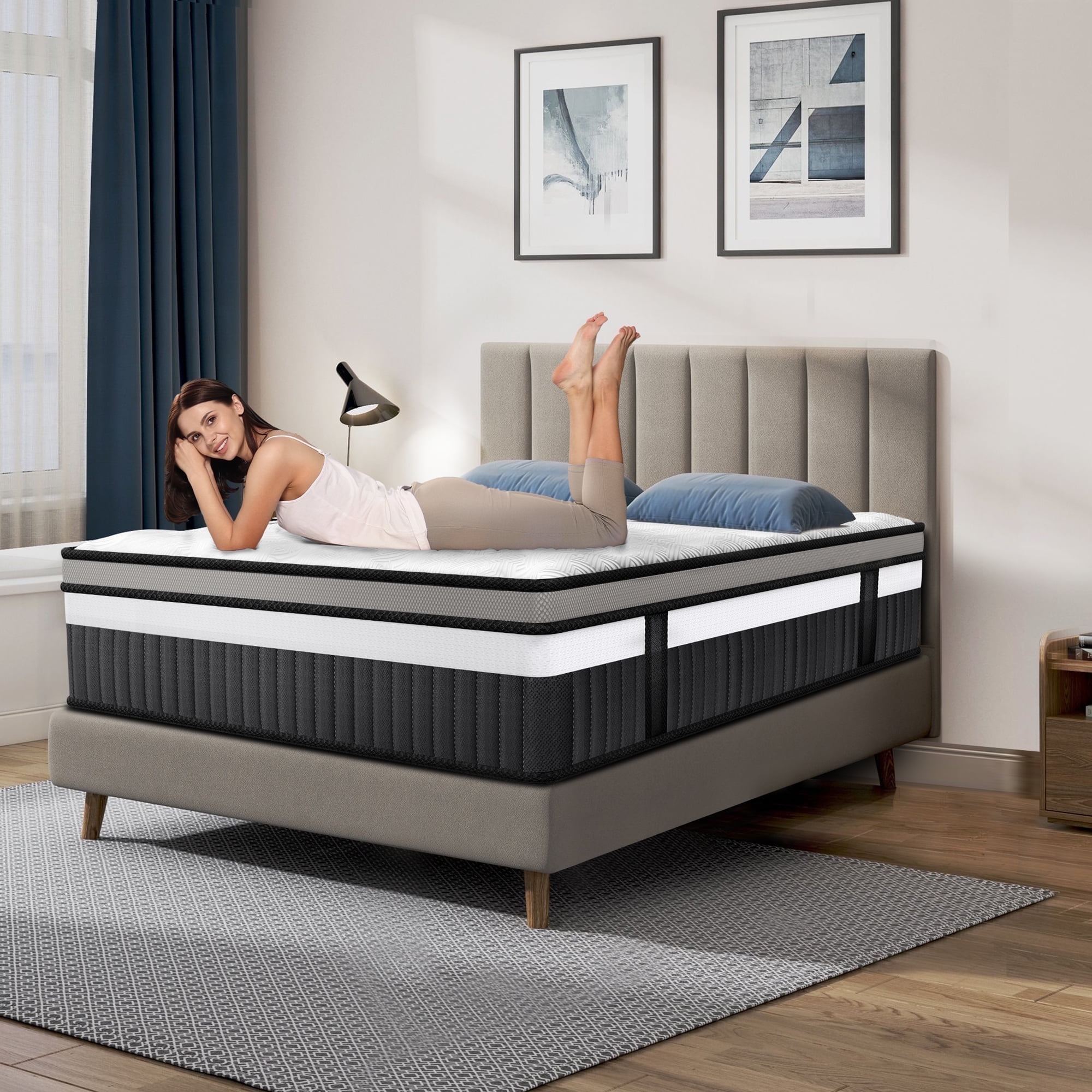 14-inch-king-size-hybrid-mattress-cooling-memory-foam-mattress-in-a