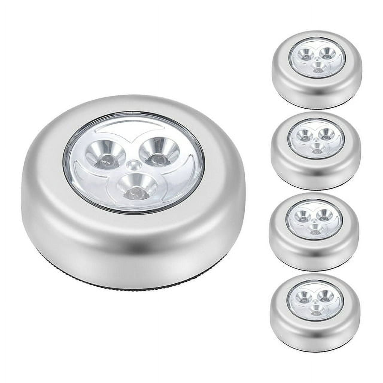 FaayFian Rechargeable LED Tap Lights - 10 Pack USB-C Wireless Push ...