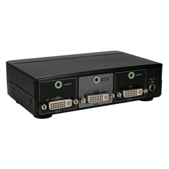 Qvs PV1447875 4 x 1 250Mhz 4-Port Vga Video & Audio Share Switch With Remote