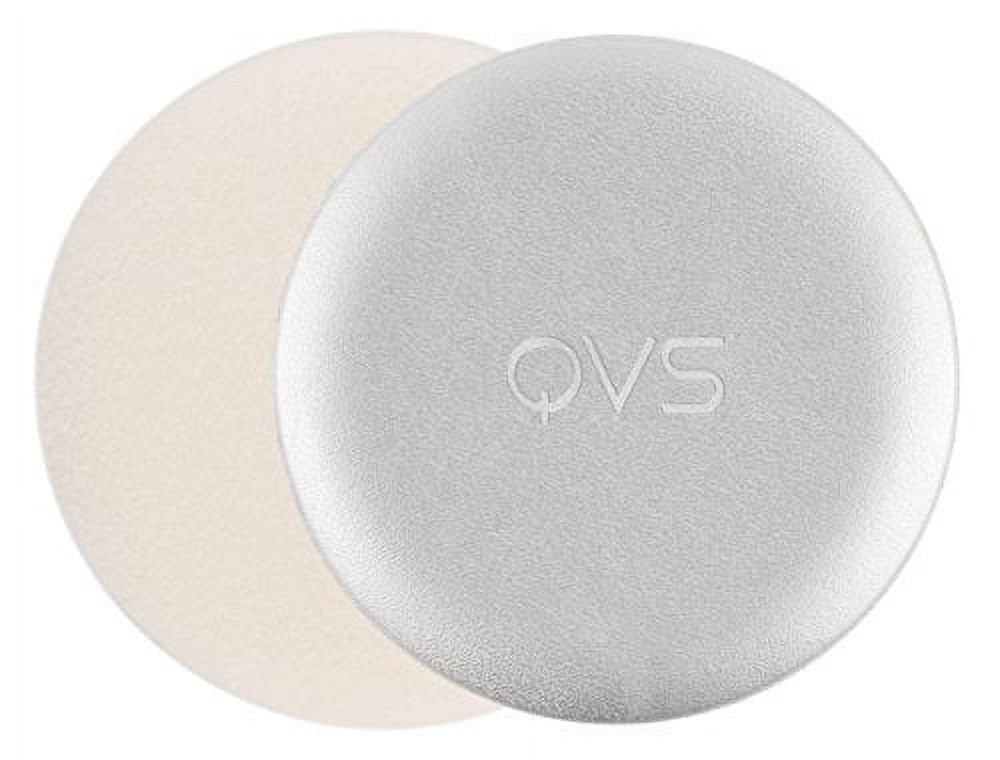 Qvs Powder Puffs, 2 Count, 0.3 Ounce ( PACK OF 3)