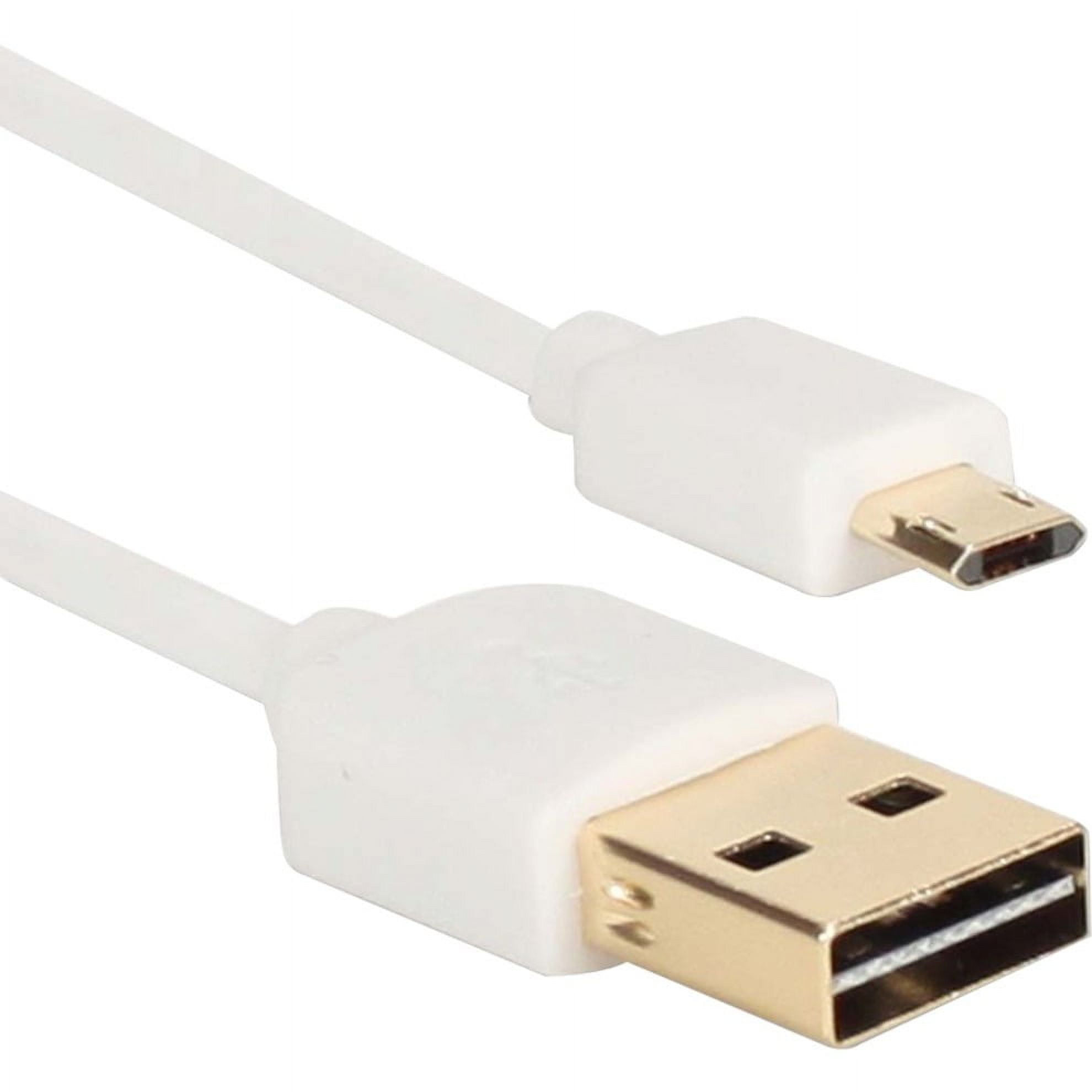 Qvs Premium Sync/charging Usb/microusb Data Transfer Cable Usb/micro