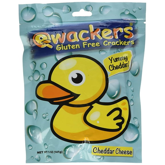 Qwackers Crackers Cheddar Cheese 5 oz Bag