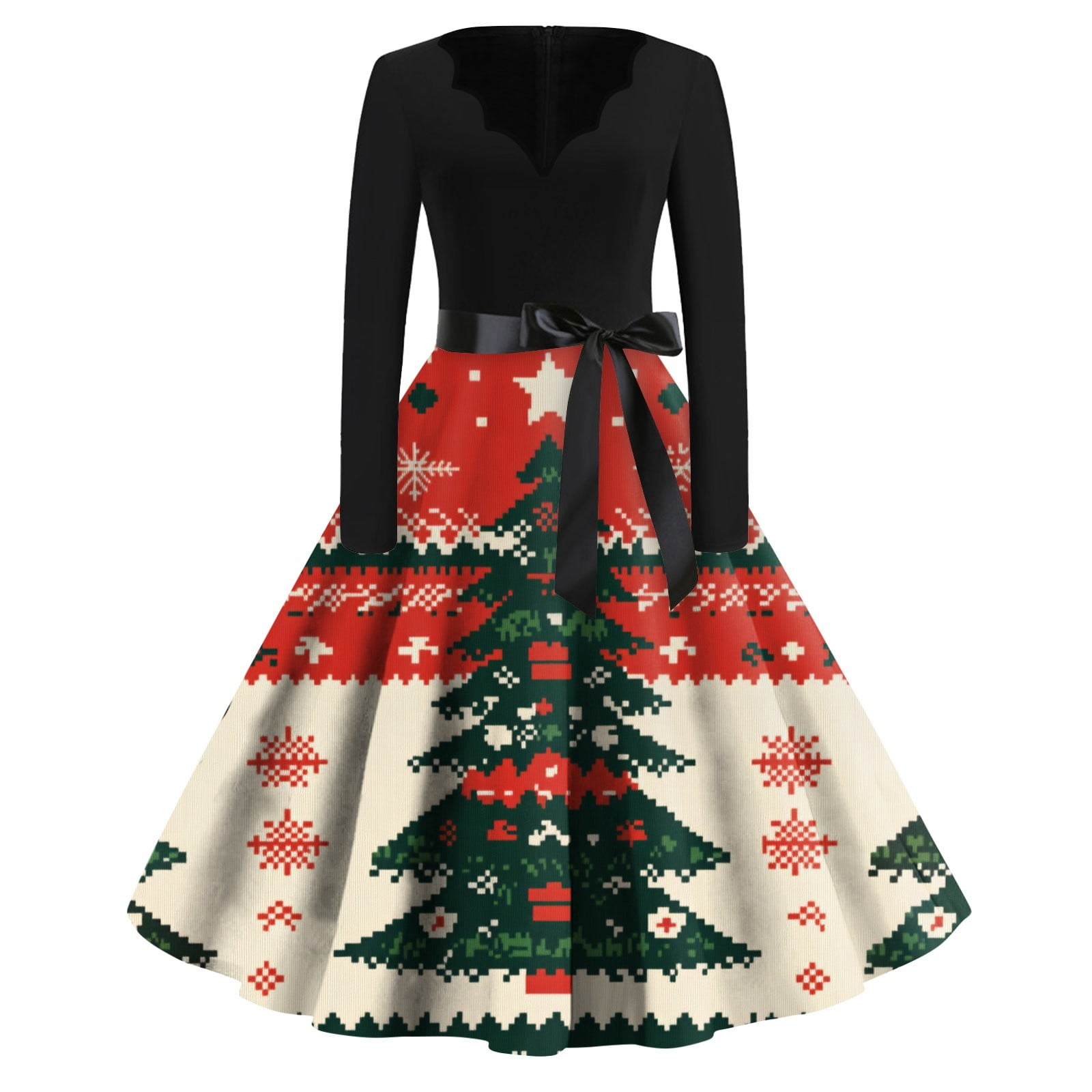 Qwertyu Ugly Christmas Dress Women Santa Snowflake Graphic Casual Hepburn Dresses Long Sleeve Lace Christmas Prom Dress Dark Blue XL - Walmart.com Qwertyu Ugly Christmas Dress Women Santa Snowflake Graphic Casual Hepburn Dresses Long Sleeve Lace Christmas Prom Dress Dark Blue XL - Walmart.com