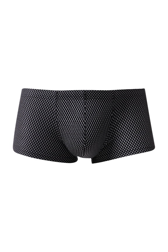 Men's Jock Strap Supporters Underwear Jockstrap Male Boxer Briefs Athletic Briefs Black XL