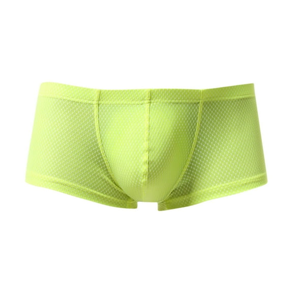 Qwertyu Men's Jock Strap Supporters Underwear Jockstrap Male Boxer Briefs Athletic Briefs Green 2XL