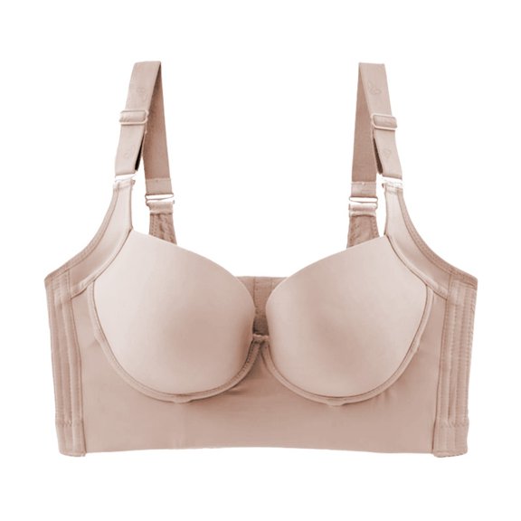 Qwertyu Womens Bras Padded Push-Up Bra T-Shirt Bra Complexion Complexion 34B