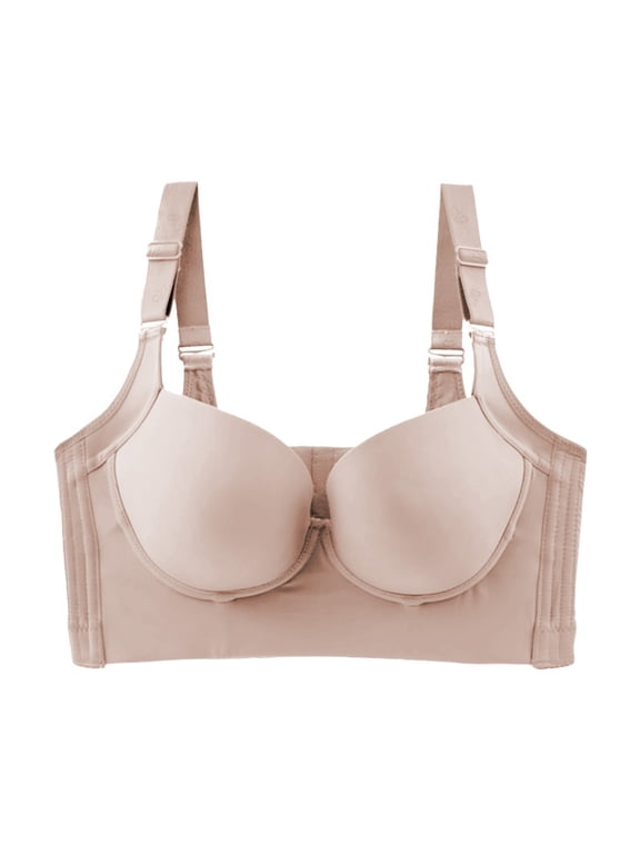 Womens Bras Padded Push-Up Bra T-Shirt Bra Complexion Complexion 34F