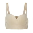 thumbnail image 1 of Qwertyu Womens Bras Padded Push-Up Bra T-Shirt Bra Complexion Complexion 50E, 1 of 3
