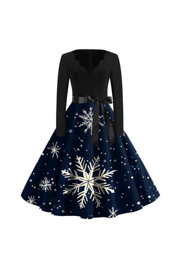 womens navy blue christmas dress Shop Dresses for Women Wrap dress
