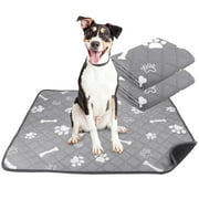 Qweryboo 2 Pack Washable Pee Pads for Dogs, Puppy Potty Pads, Reusable Puppy Pads with Super Absorbent and Non-Slip for Pet Training, Housebreaking and Incontinence