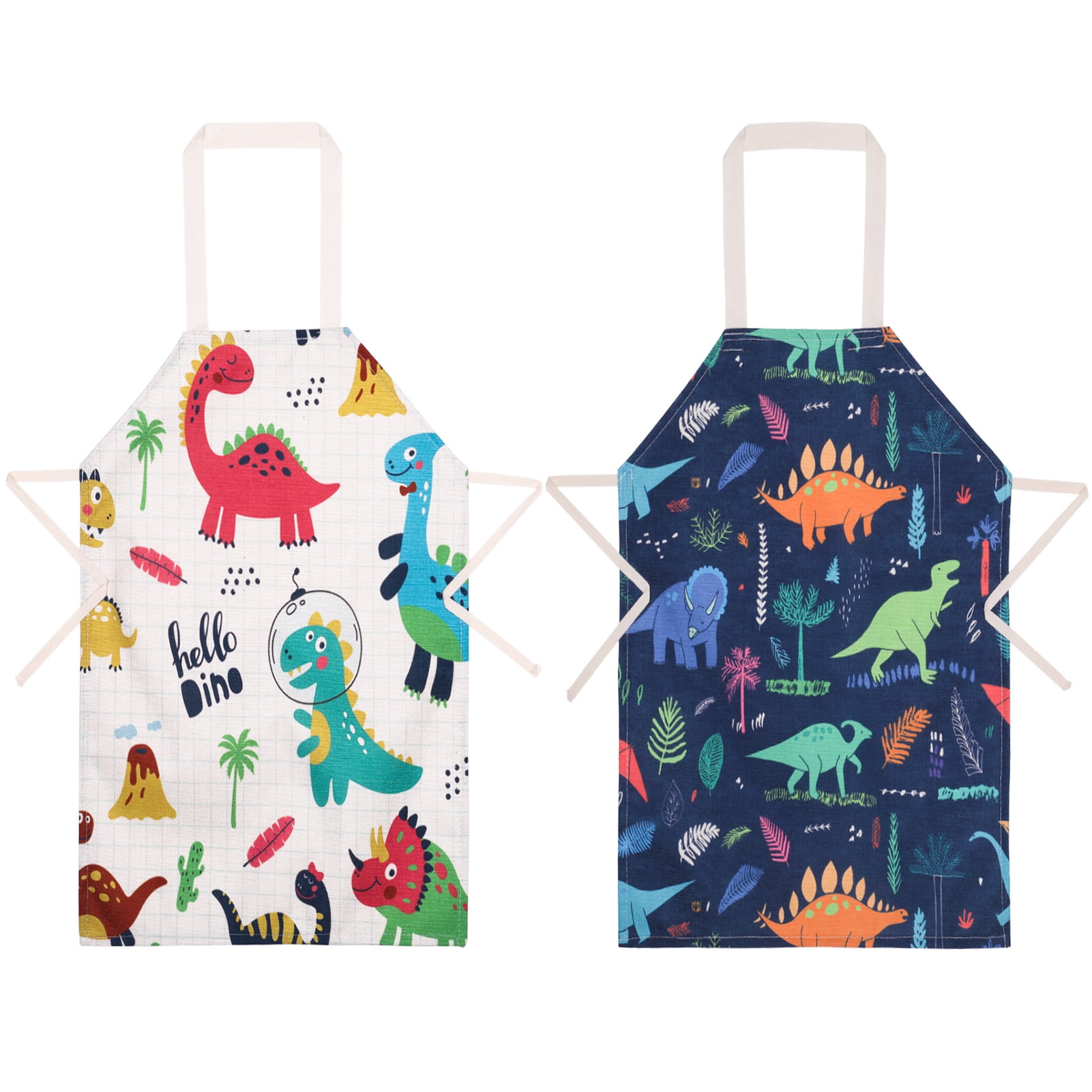 Kids Apron for Painting Children Painting Apron Kids Play Apron Waterproof  Cooking Apron with Big Pockets For Children Age 6+ 