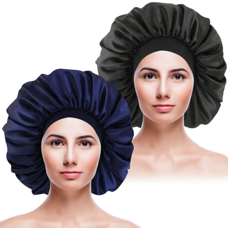 Satin Bonnet Nightcap / Hair Bonnet / Afro Night Hat for Sleeping