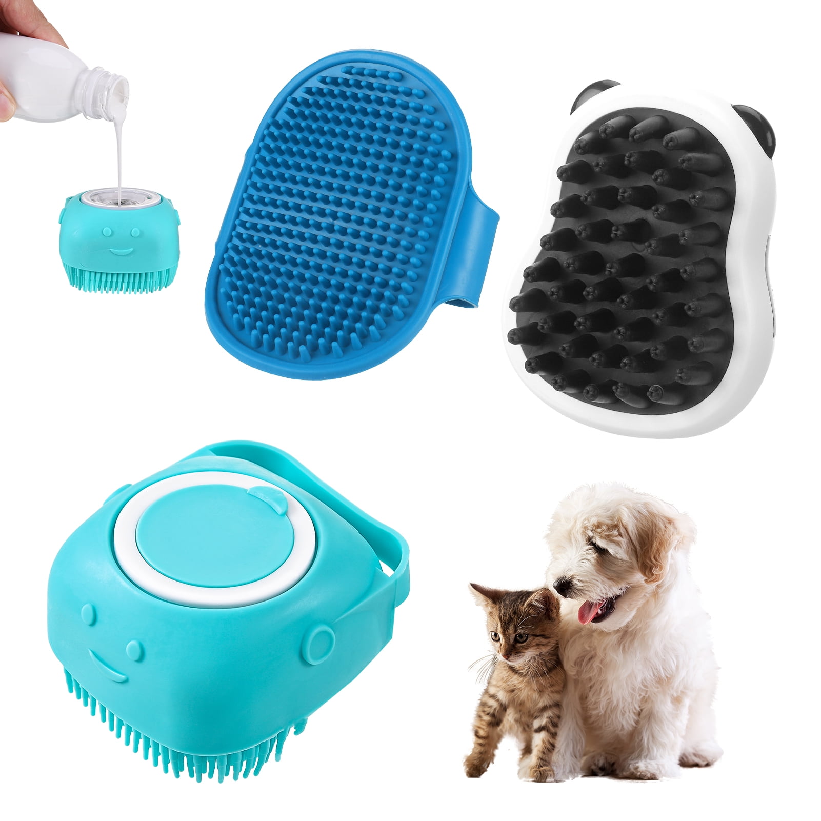Adjustable Dog Bath Brush for Short Long Haired Pets in Togo at XOF 25438 Rating 5