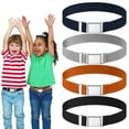 thumbnail image 1 of Qweryboo 4 Pcs Kids Magnetic Belt, Adjustable Elastic Stretch Belts with Buckle for Boys Girls Children, 1 of 7