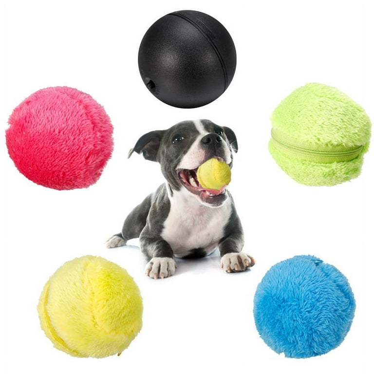 Petbobi Interactive Dog Toys Ball Self Moving Rolling Balls Plush