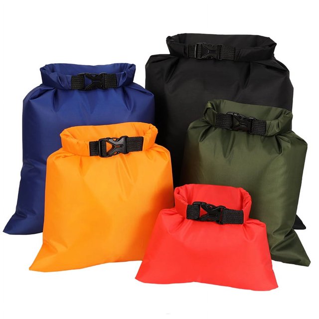 Qweryboo 5Pcs Waterproof Dry Bag Set, Portable (1.5L+2.5L+3.5L+4.5L+6L