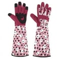 thumbnail image 1 of Qweryboo Gardening Gloves for Women Rose Pruning Thorn Proof Breathable Touchscreen Long Forearm Protection Garden Gloves(Red), 1 of 7