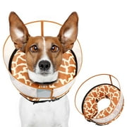 Qweryboo Inflatable Dog Cones, Donut Collar Alternative After Surgery Neck Donut, Stop Licking Surgical Recovery Comfy Comfortable Soft Pillow Cones, Elizabethan Collars for Small Medium Large Dogs