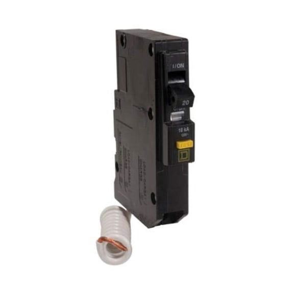 Qwik-Gard GFI Circuit Breaker 30A 120V - 1 Pole Ground Fault Protection for Electrical Panels, Residential & Commercial Use, 10kA Interrupt Rating