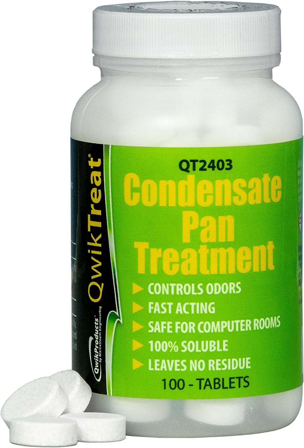 QwikTreat Condensate Pan Treatment Tablets, AC Drip Pan Tablets Air