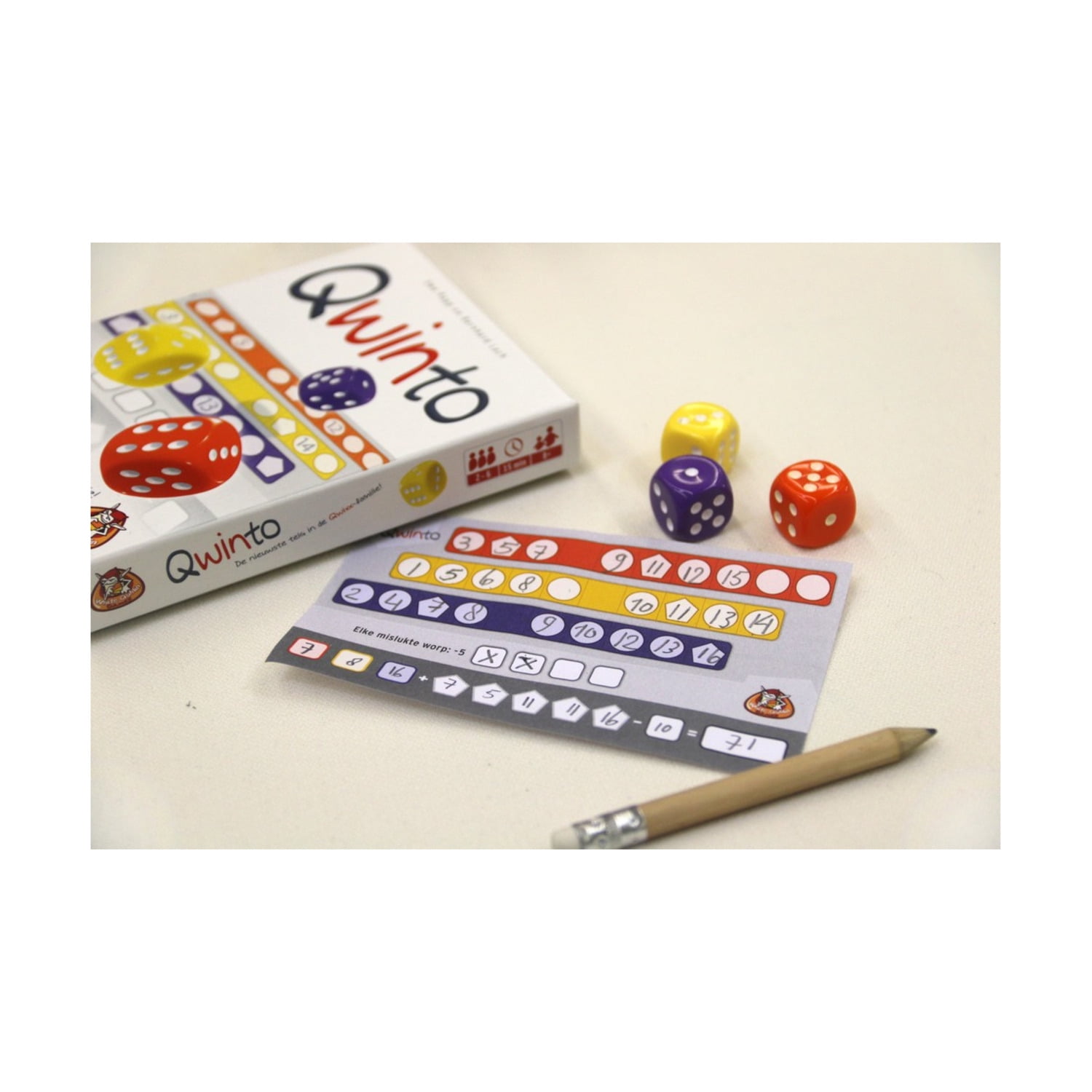 Qwinto The Dice Game (Dutch Edition) New
