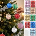 thumbnail image 1 of Qwtwty 12 Pcs Christmas Ball Ornaments Set, Shatterproof Christmas Hanging Baubles with Gift Box Packaging for Xmas Tree Home Holiday Party Decor, 1 of 7