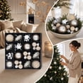 thumbnail image 1 of Qwtwty 46 Pcs Christmas Ball Ornaments Set, Shatterproof Christmas Hanging Baubles for Home Party Wedding Holiday Decor, 1 of 7