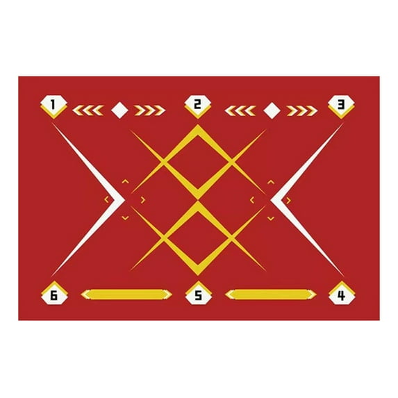Qwtwty Bath Rug Football Mat Football Mat Training Control Football Training Accessories Gym Mat Children's Football Mat