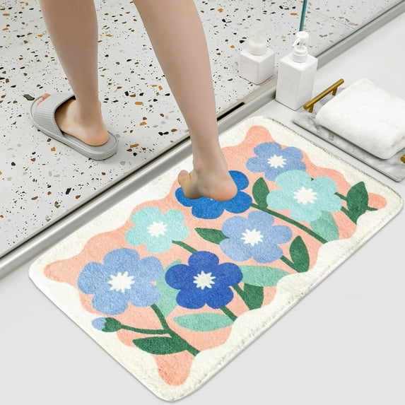 Qwtwty Bathroom Set Soft Bedroom Carpet Thickened Carpet Room Small Carpet Bathroom Carpet Non Slip Carpet