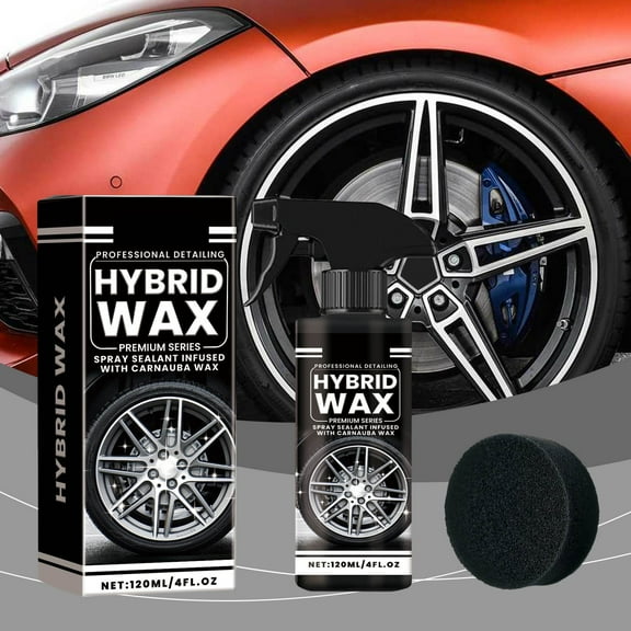 Qwtwty Car Stuff Tire Gloss Spray Polishing Coat Liquid Coating Agent 120ml