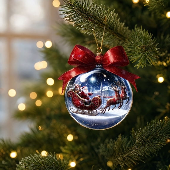 Qwtwty Christmas Decorations Balls with Hang Rope, Shatterproof Hanging Bauble Pendants for Xmas Tree Holiday Wedding Party Decorations