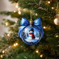 thumbnail image 1 of Qwtwty Christmas Decorations Balls with Hang Rope, Shatterproof Hanging Bauble Pendants for Xmas Tree Holiday Wedding Party Decorations, 1 of 7