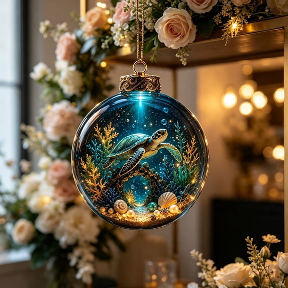 Qwtwty Christmas Decorations Hanging Ornaments, Shatterproof Plastic Decorative Hanging Pendants for Xmas Tree Holiday Party Decor