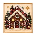 thumbnail image 1 of Qwtwty Christmas Pearl Painting Crafts Kit for Adults, DIY Pearl Painting Dot Gem Art for Bedroom Living Room Bathroom Wall Decor, 1 of 8